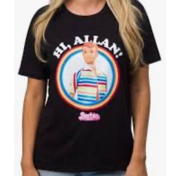 NWT Barbie The Movie Licensed Woman’s Ken
T-Shirt Black Size XXL - Picture 2 of 8